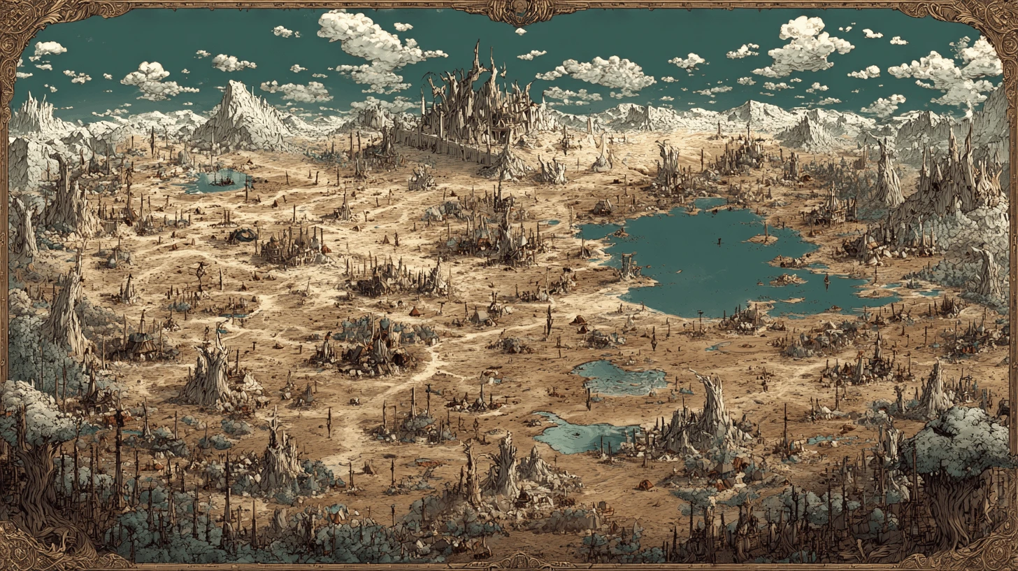 Blighted Wastes Landscape