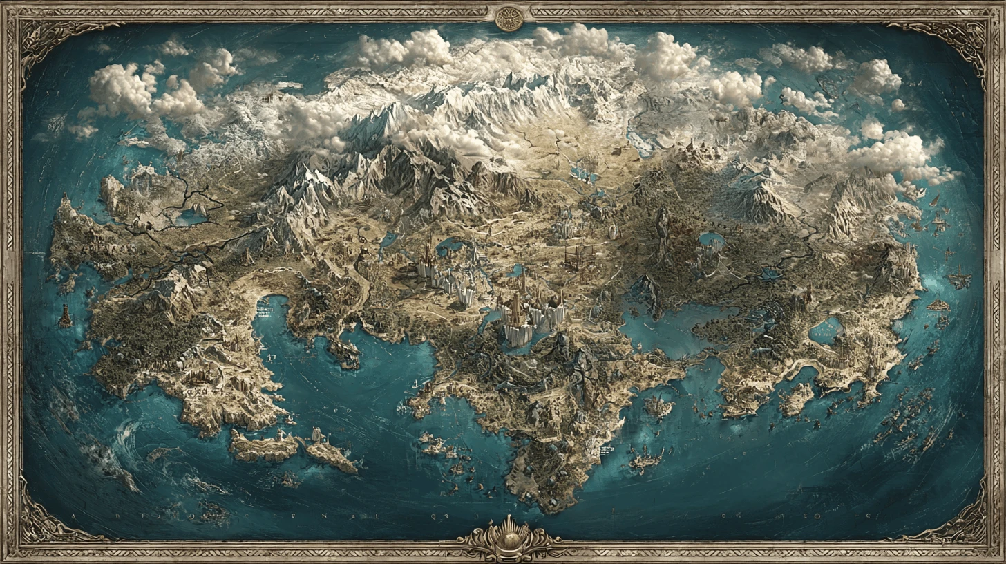 Map of Ashenfell